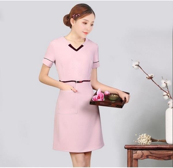váy đồng phục spa